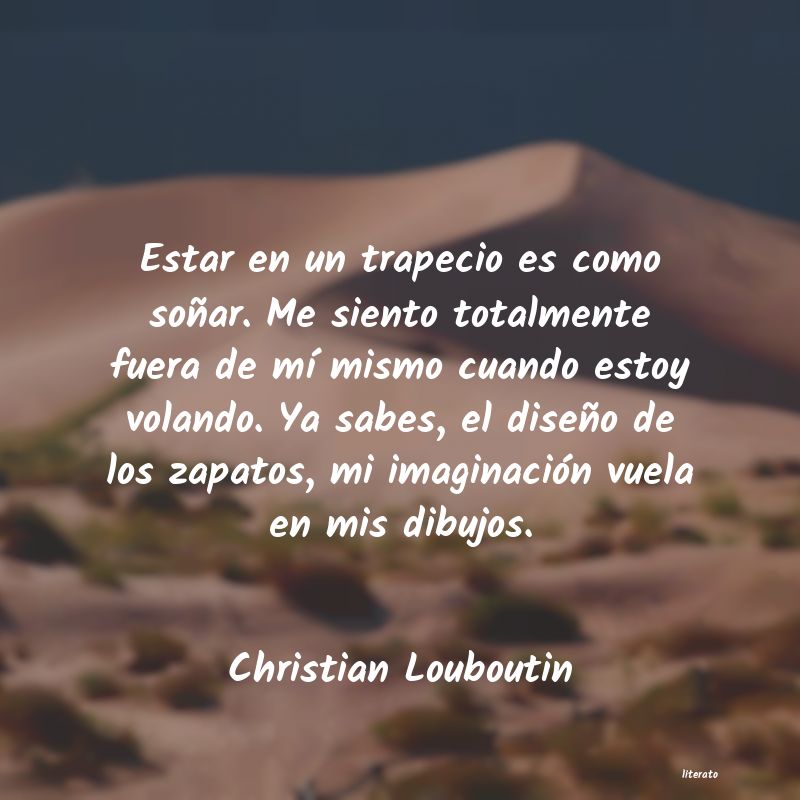 Frases de Christian Louboutin