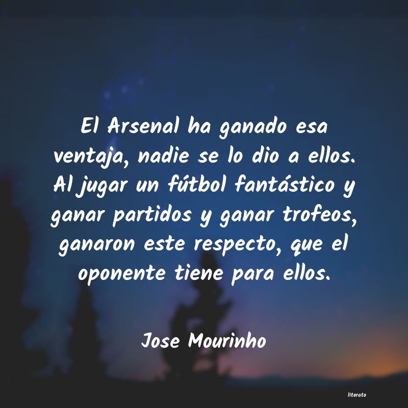 frases de Jose Mourinho