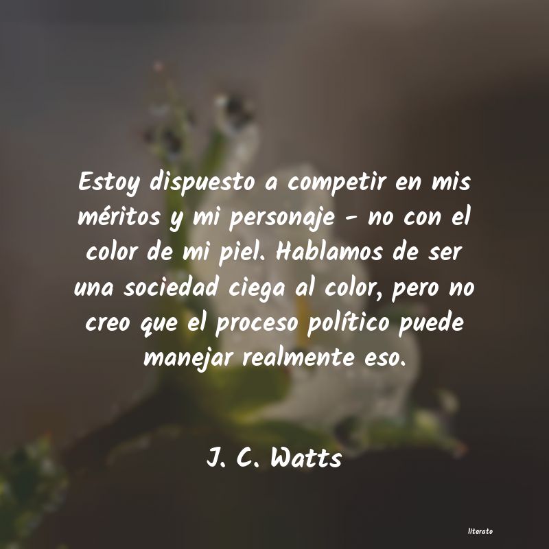 Frases de J. C. Watts
