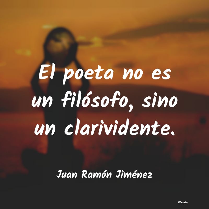 Frases de Juan Ramón Jiménez