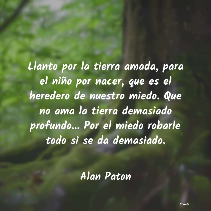 Frases de Alan Paton