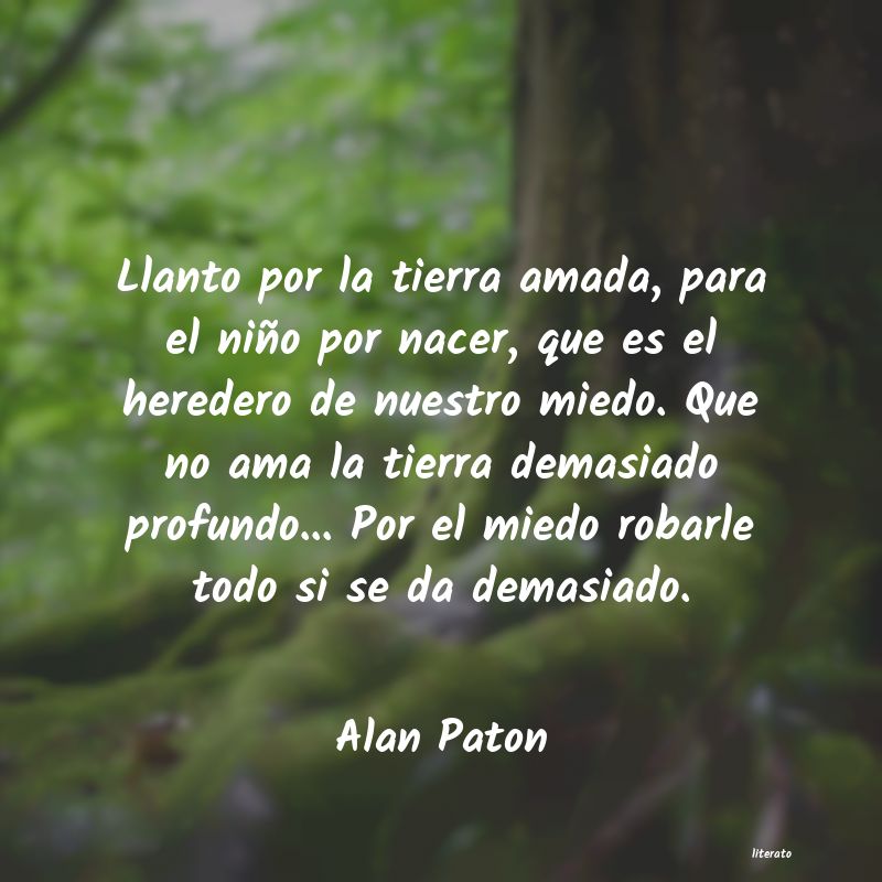 frases de Alan Paton