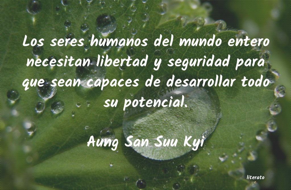 Frases de Aung San Suu Kyi