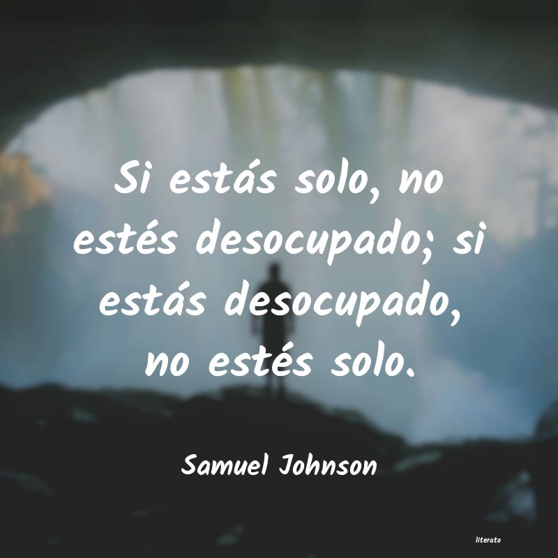 frases de Samuel Johnson
