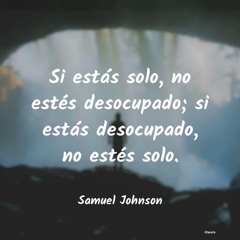 Frases de Samuel Johnson