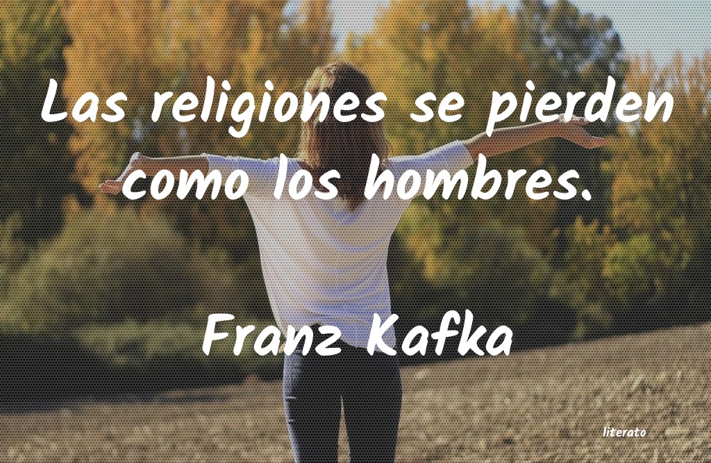 frases de Franz Kafka