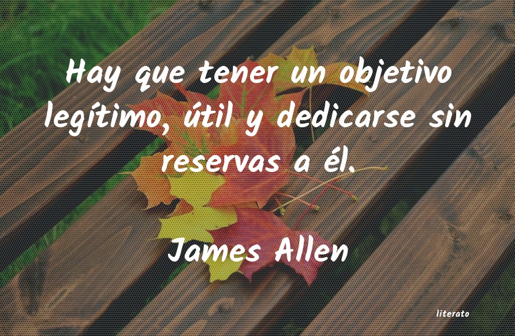 frases de James Allen