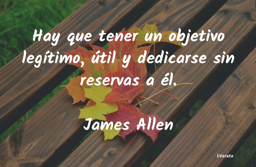 Frases de James Allen