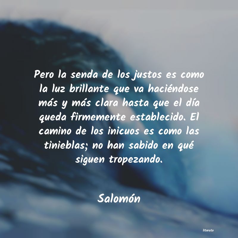 Frases de Salomón