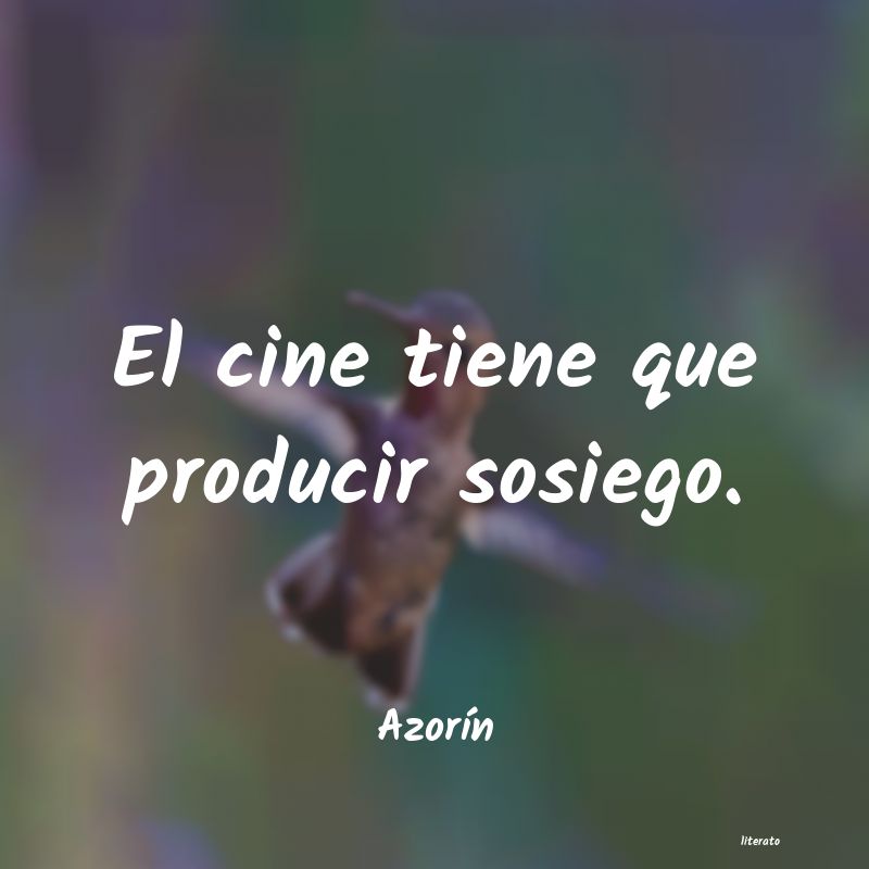 Frases de Azorín