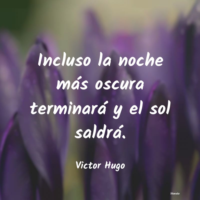 frases de Victor Hugo