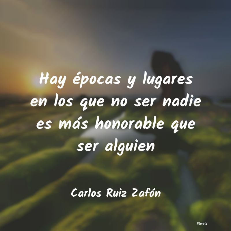 frases de Carlos Ruiz Zafón