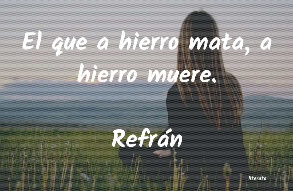 Frases de Refrán