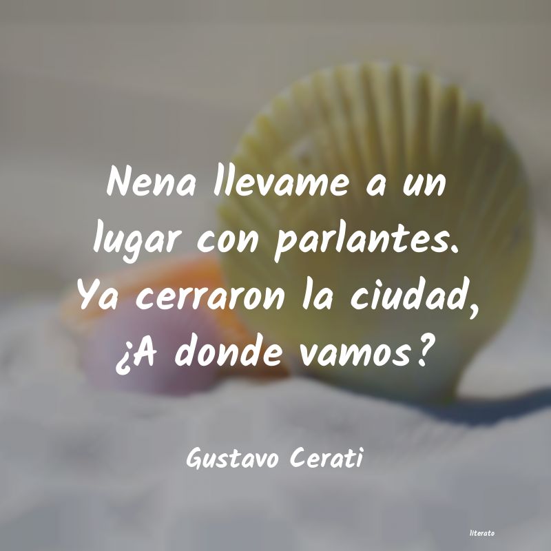 Frases de Gustavo Cerati