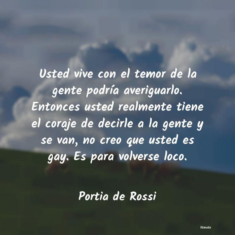 Frases de Portia de Rossi