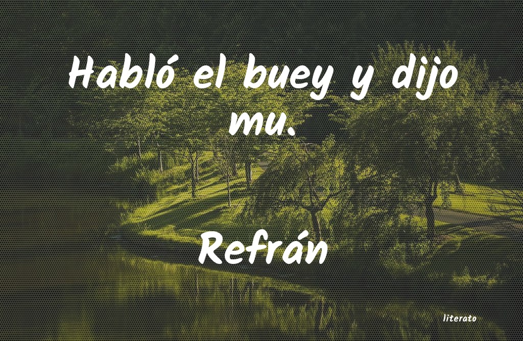 frases de Refrán