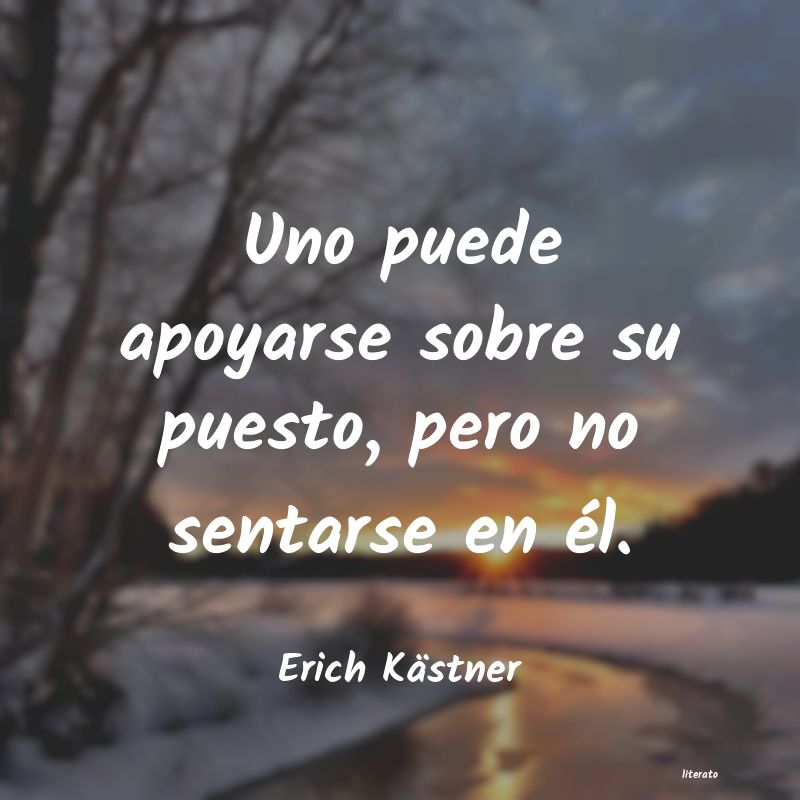 Frases de Erich Kästner