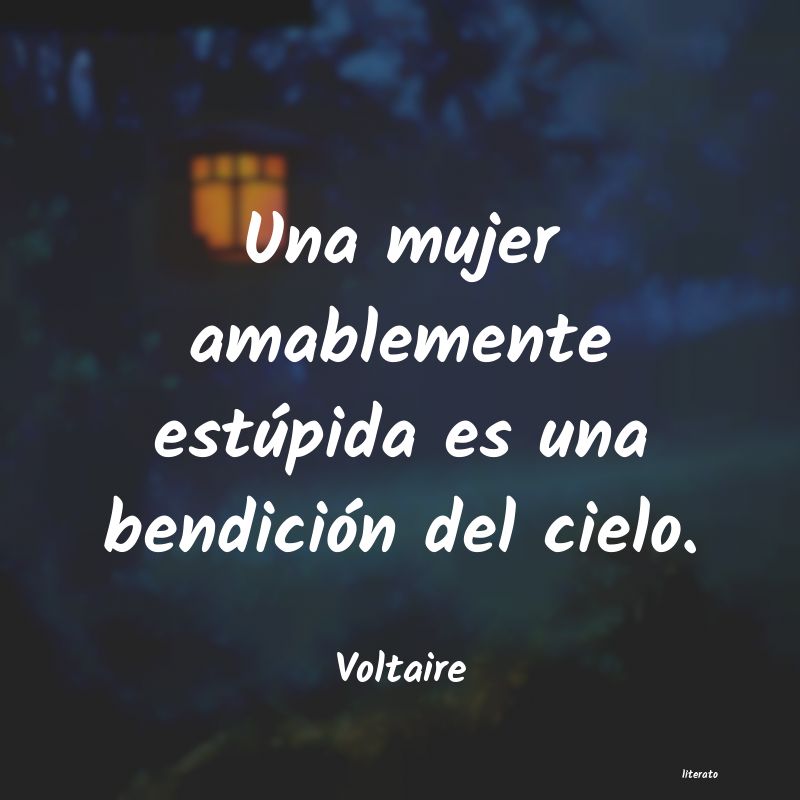 frases de Voltaire