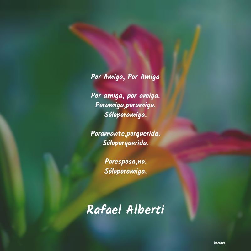 frases de Rafael Alberti