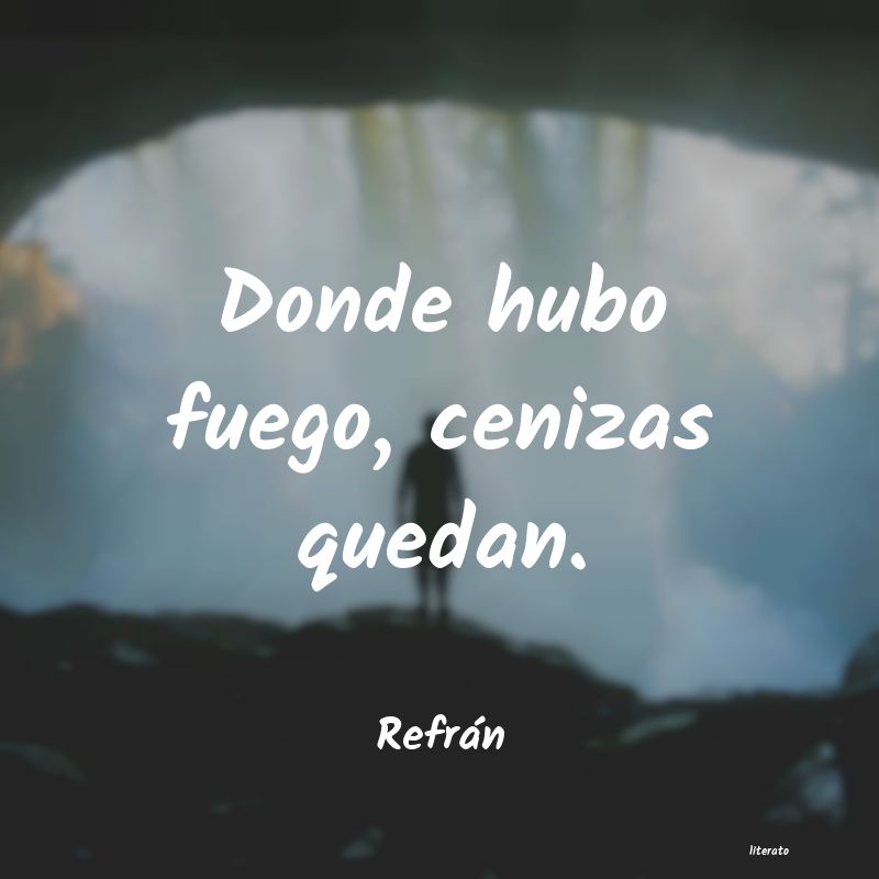 Frases de Refrán