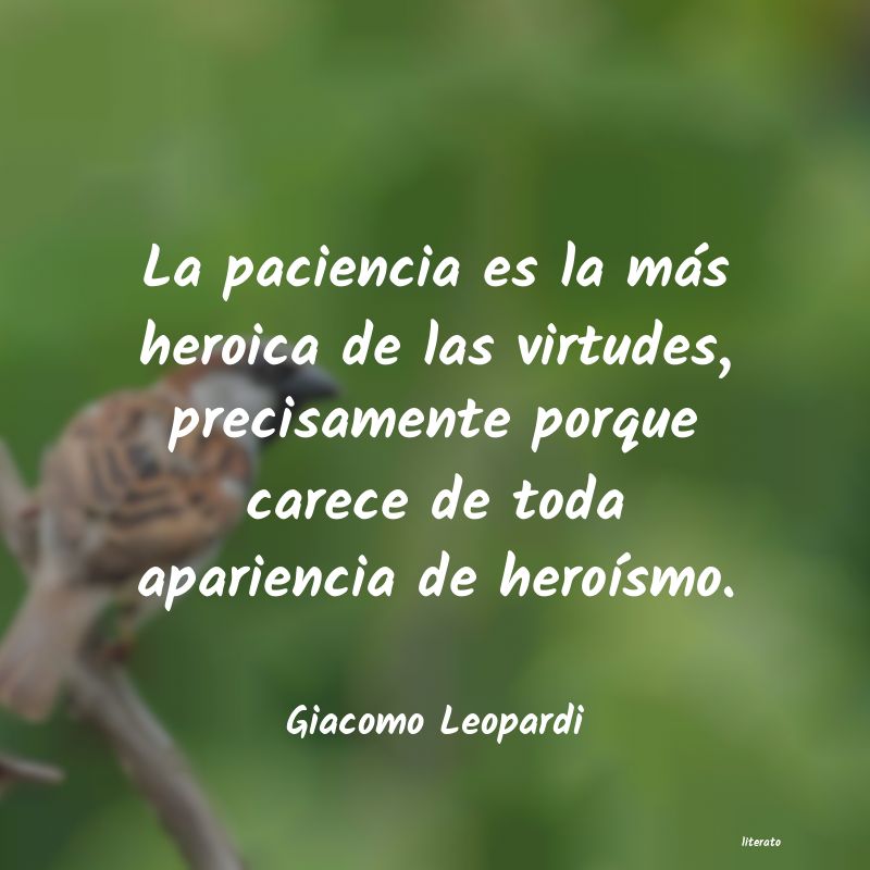 Frases de Giacomo Leopardi