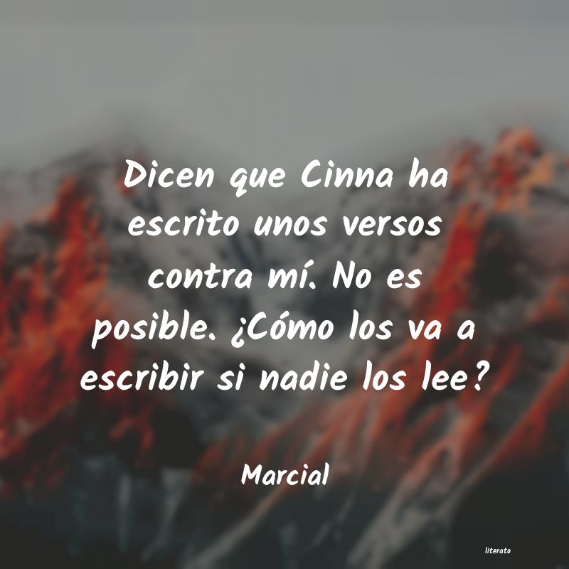 Frases de Marcial