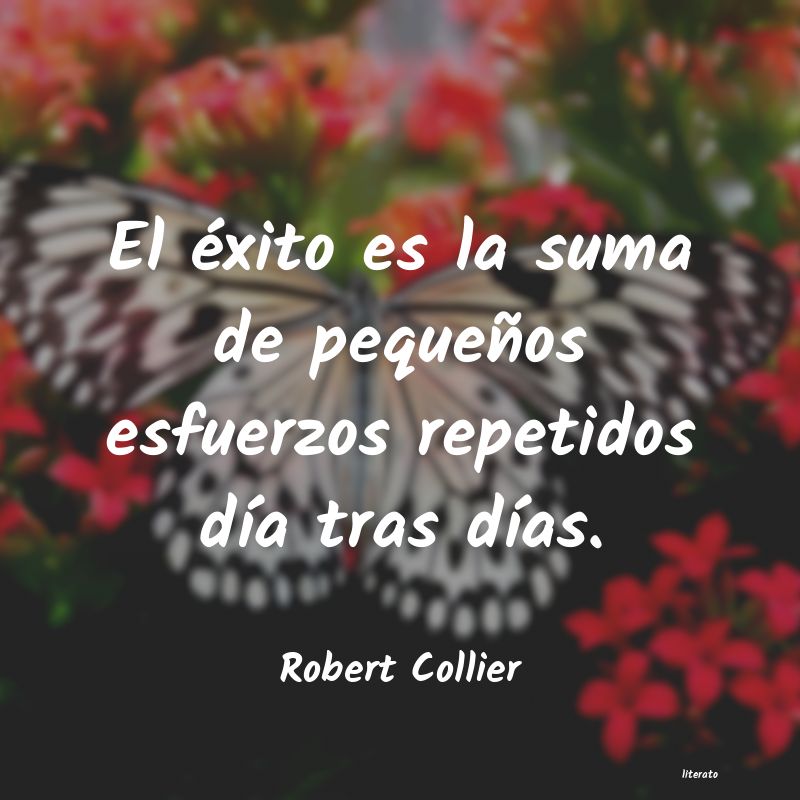 frases de éxito