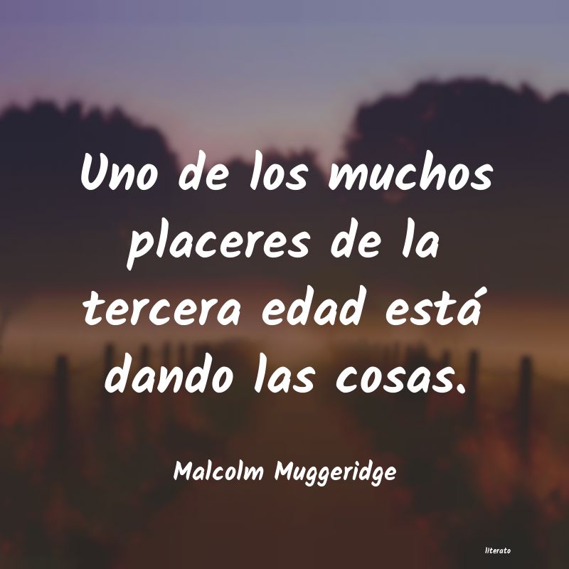 Frases de Malcolm Muggeridge