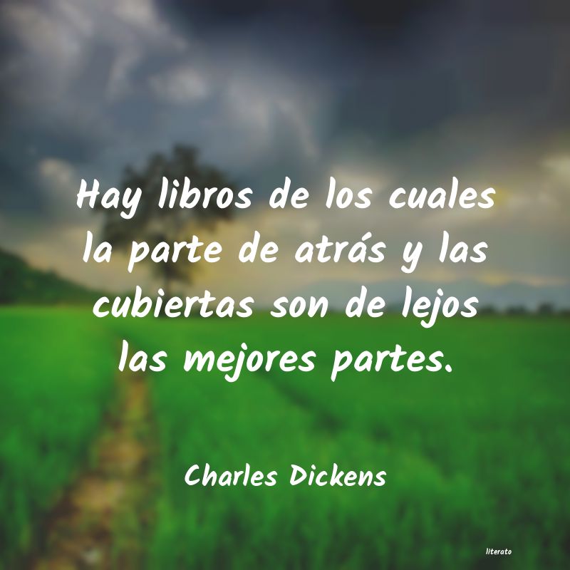frases de Charles Dickens