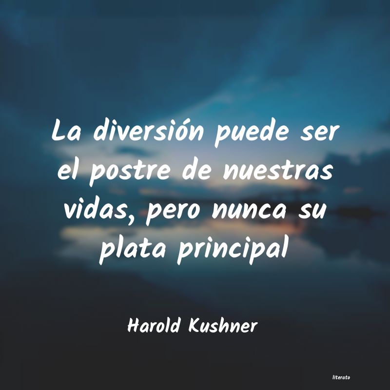 Frases de Harold Kushner