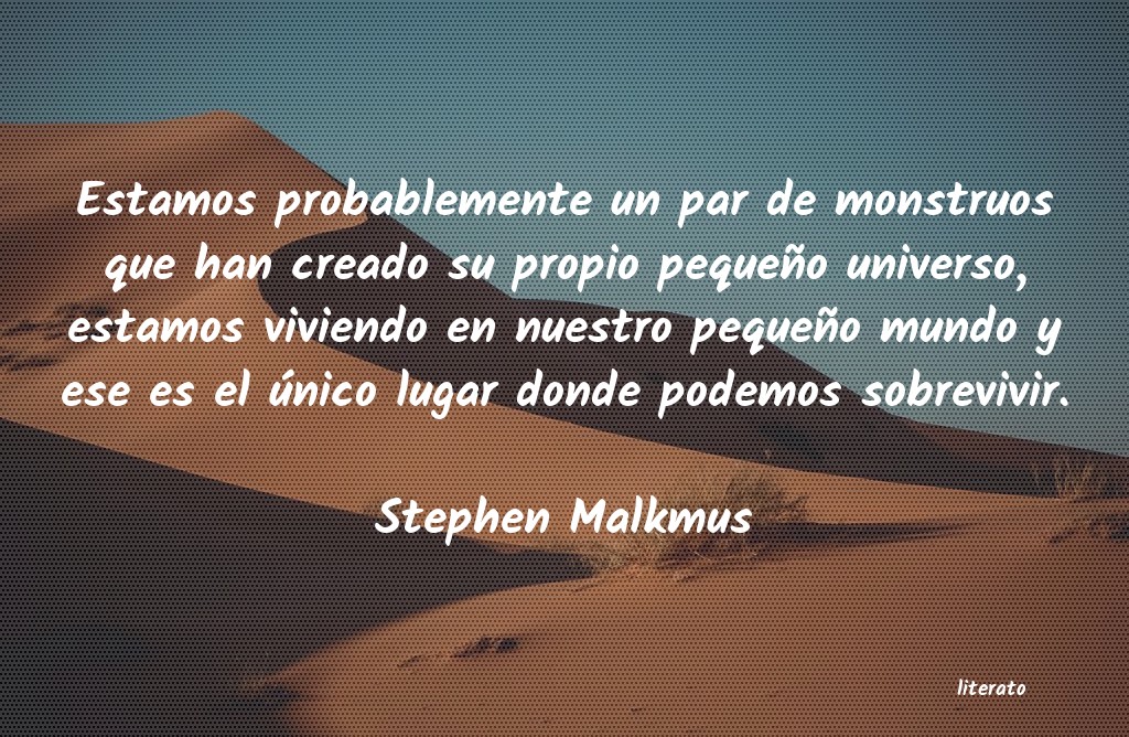 Frases de Stephen Malkmus