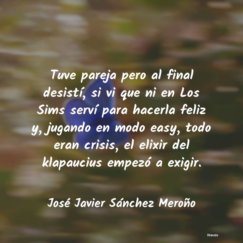 Frases de José Javier Sánchez Meroño