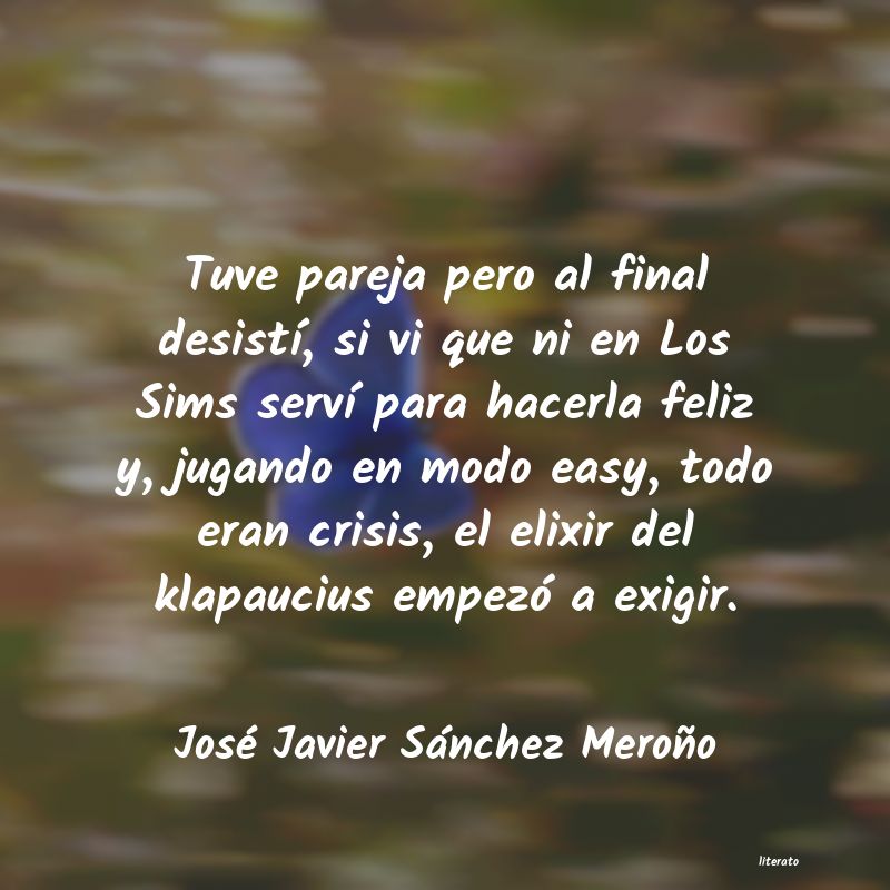 frases de José Javier Sánchez Meroño