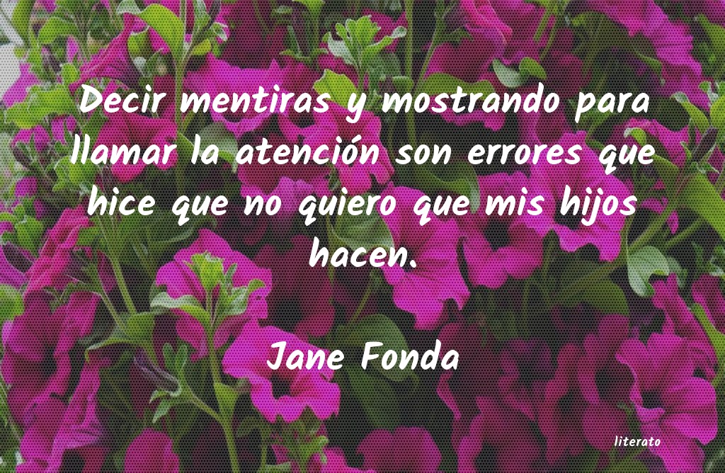 Frases de Jane Fonda