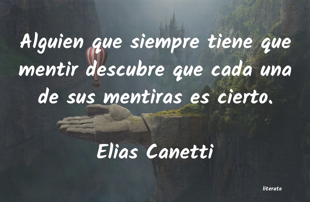 elias canetti conocimiento conocer mejor