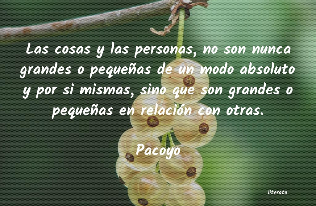 Frases de Pacoyo