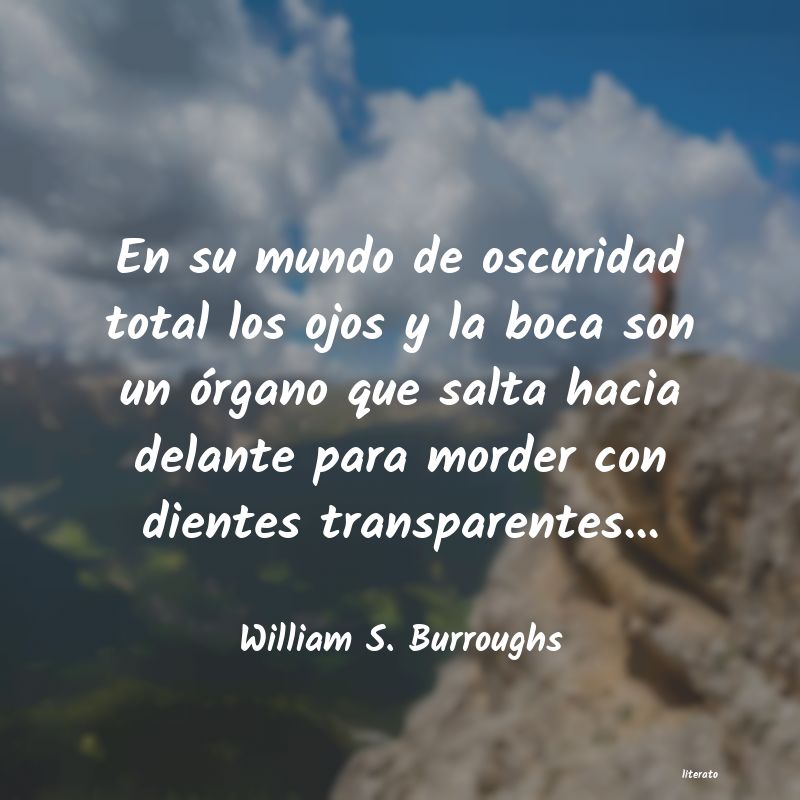 frases de William S. Burroughs
