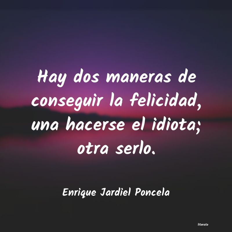 Frases de Enrique Jardiel Poncela