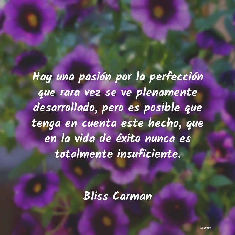 frases de Bliss Carman