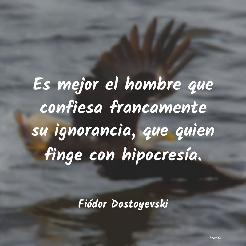 Frases de Fiódor Dostoyevski