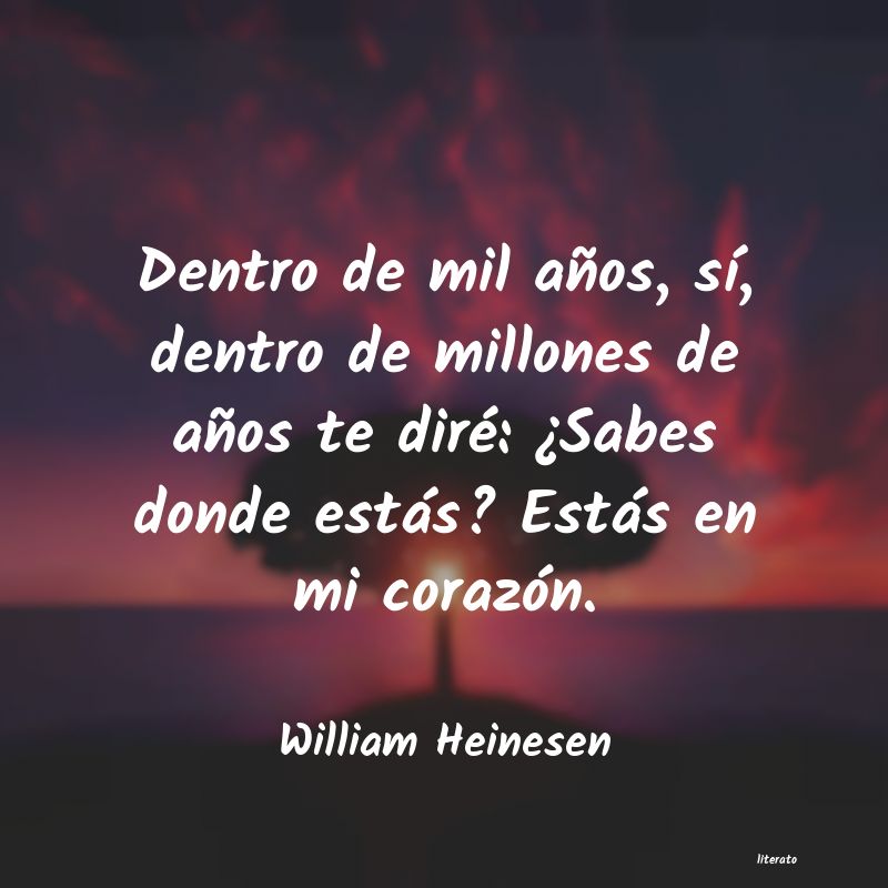Frases de William Heinesen