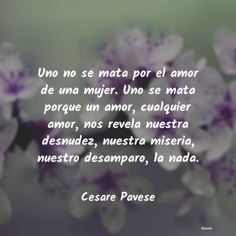 Frases de Cesare Pavese