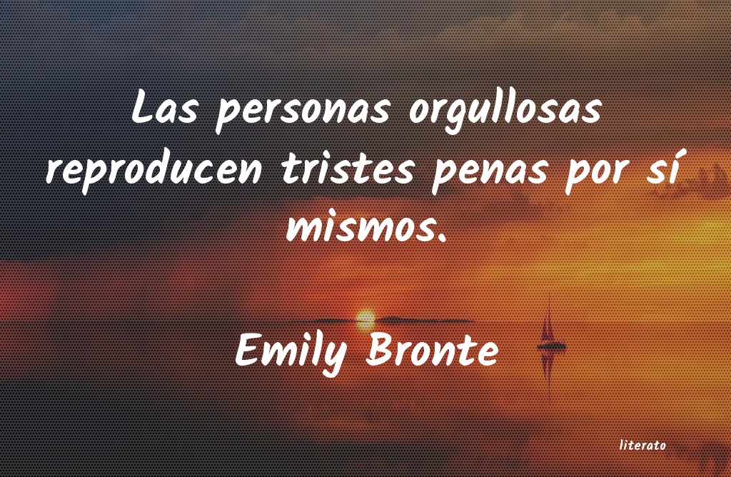 frases de Emily Bronte