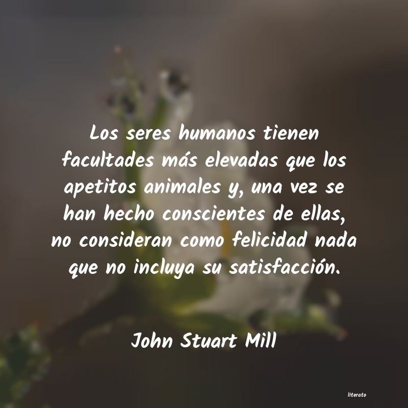 Frases de John Stuart Mill