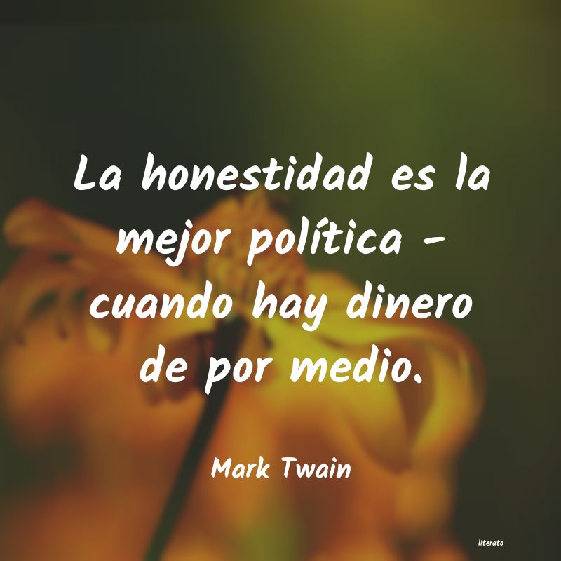 frases de Mark Twain