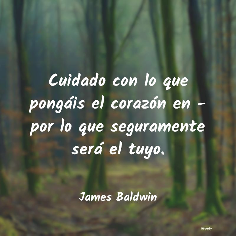 Frases de James Baldwin