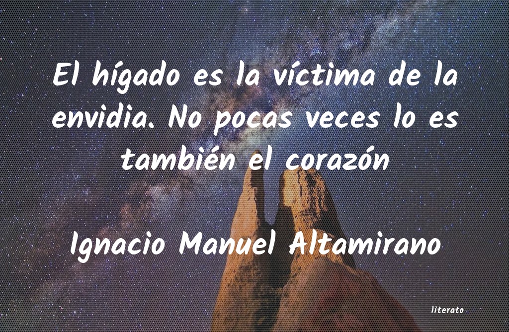 frases de Ignacio Manuel Altamirano