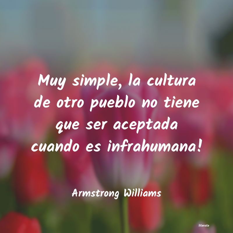 frases de Armstrong Williams