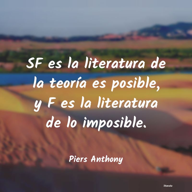 frases de Piers Anthony