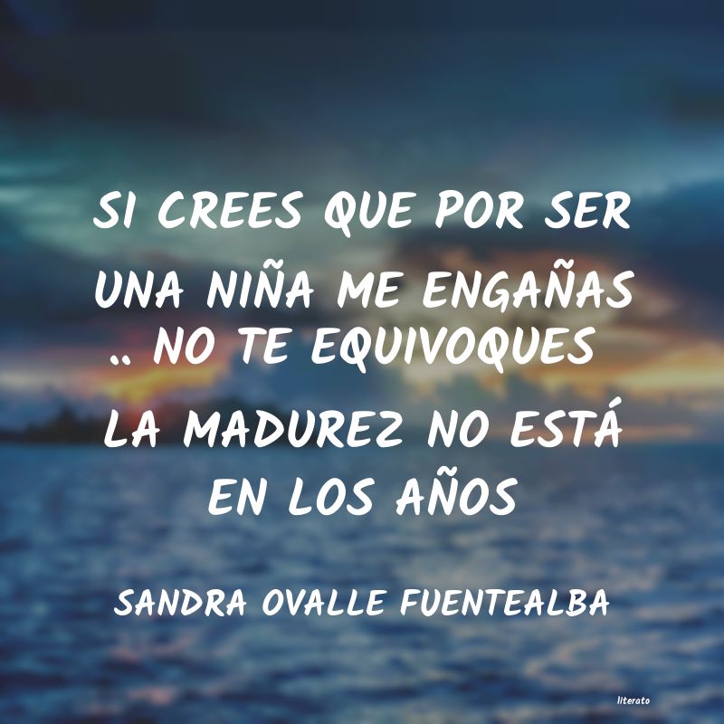 frases de SANDRA OVALLE FUENTEALBA